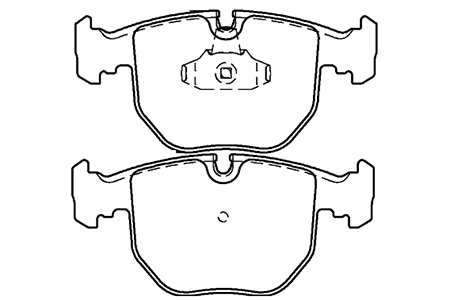 忻州BY-2001宝马5系 7系 X5 M5刹车片