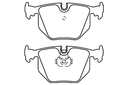 BY-2002宝马老7系 X3 X5 M3 M5刹车片