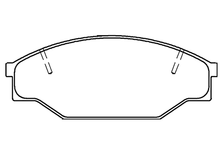 宜昌BY-4001丰田海狮 金杯海狮刹车片