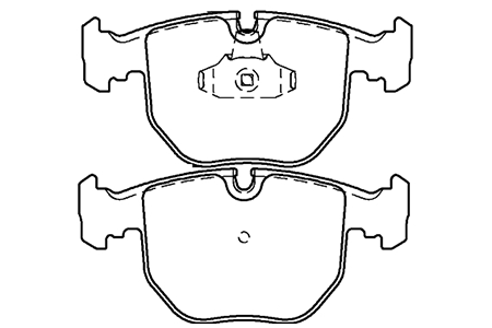辽源BY-2001宝马5系 7系 X5 M5刹车片