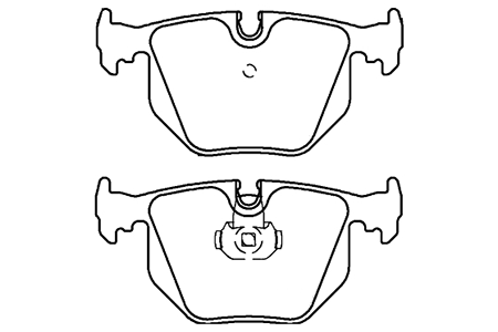 河南BY-2002宝马老7系 X3 X5 M3 M5刹车片
