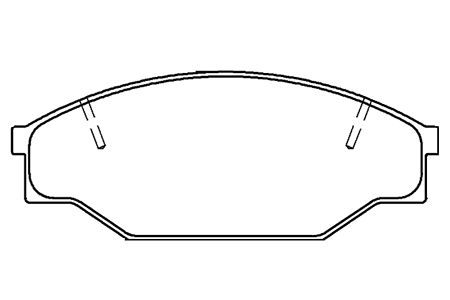 长治BY-4001丰田海狮 金杯海狮刹车片