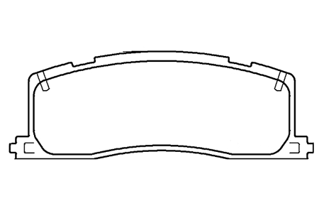 BY-4004丰田普瑞维亚  大霸王刹车片